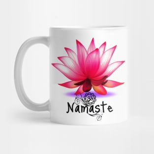 Lotus Flower Namaste Mug